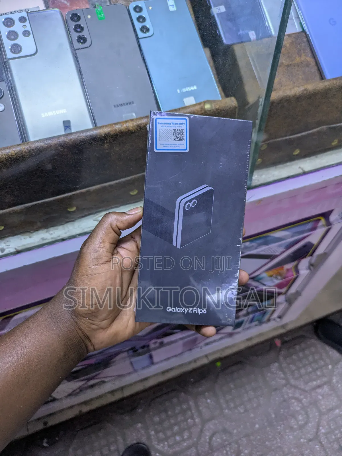 New Samsung Galaxy Z Flip6 256 GB Black