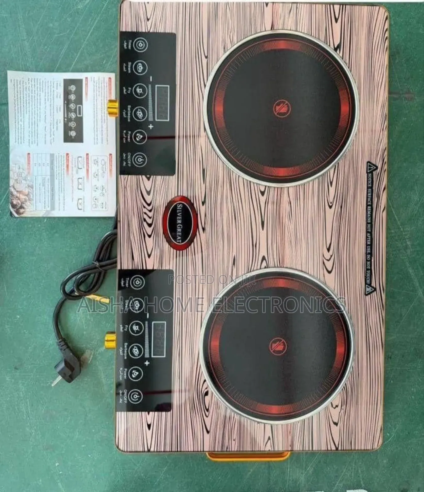 Silver Great Induction Cooker