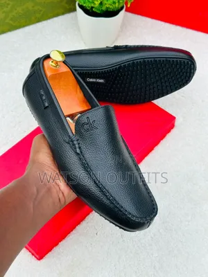 Calvin Klein Brand New 2 Colours Men's Original Leather Shoes