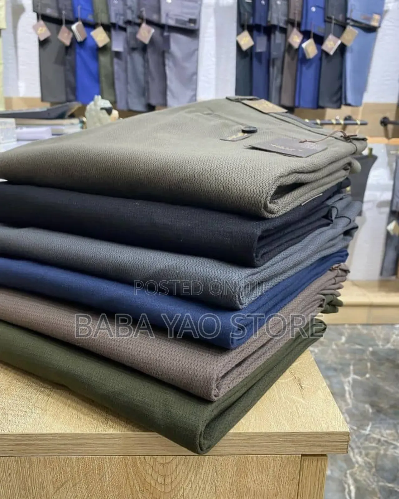 Hot Trending High-Grade Kardet Pants for Office and Streetwear.