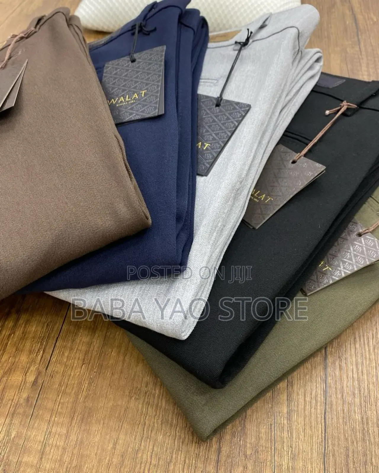 Hot Trending High-Grade Kardet Pants for Office and Streetwear.