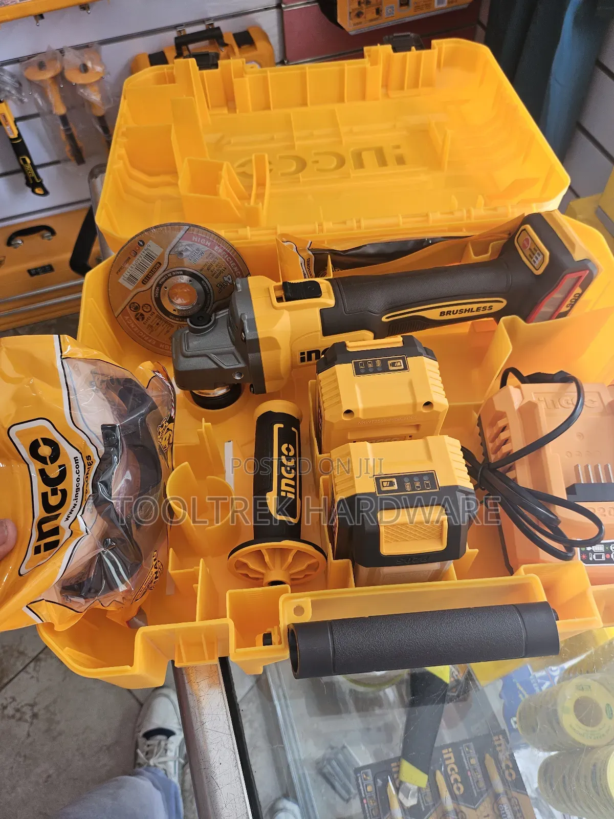Ingco Cordless Angle Grinder