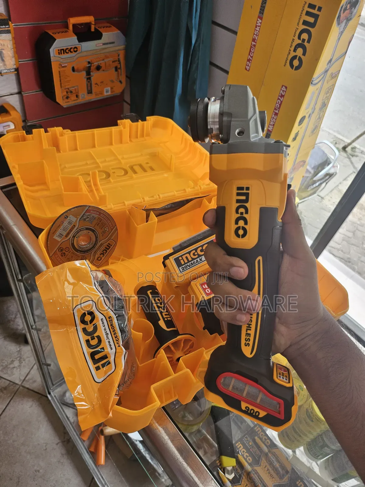 Ingco Cordless Angle Grinder