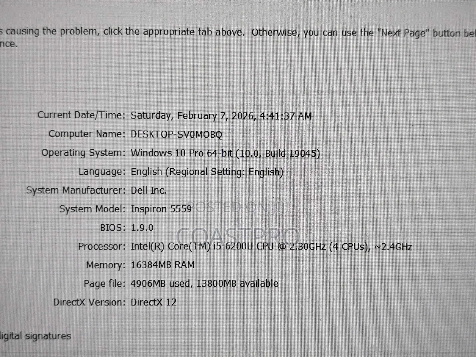 Laptop Dell Inspiron 5559 16GB Intel Core i5 SSD 256GB