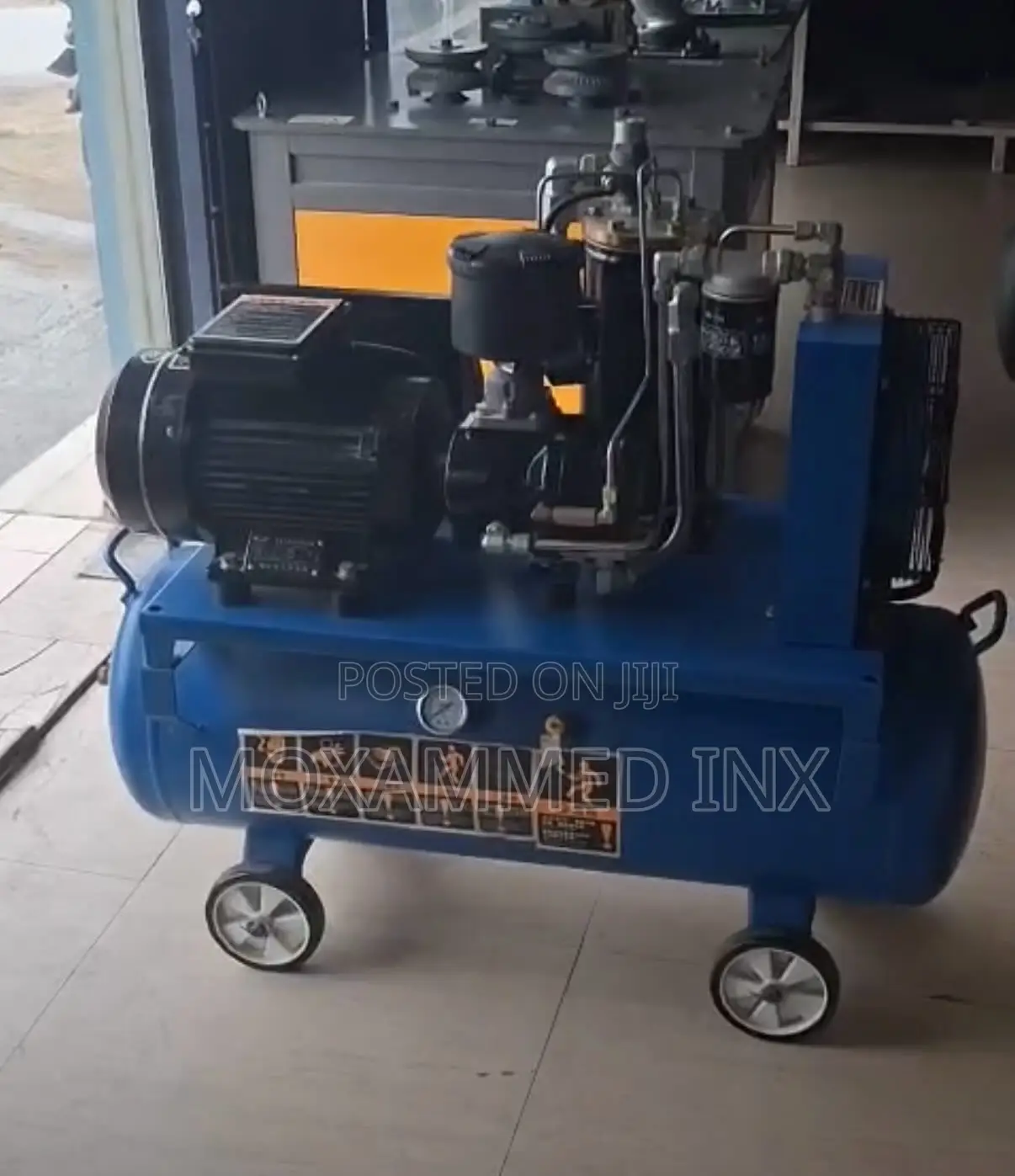 Mobile Electrical Heavyduty Air Compressor 110l 5kw
