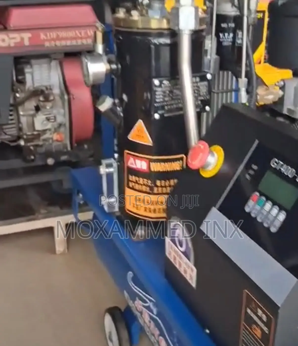 Mobile Electrical Heavyduty Air Compressor 110l 5kw