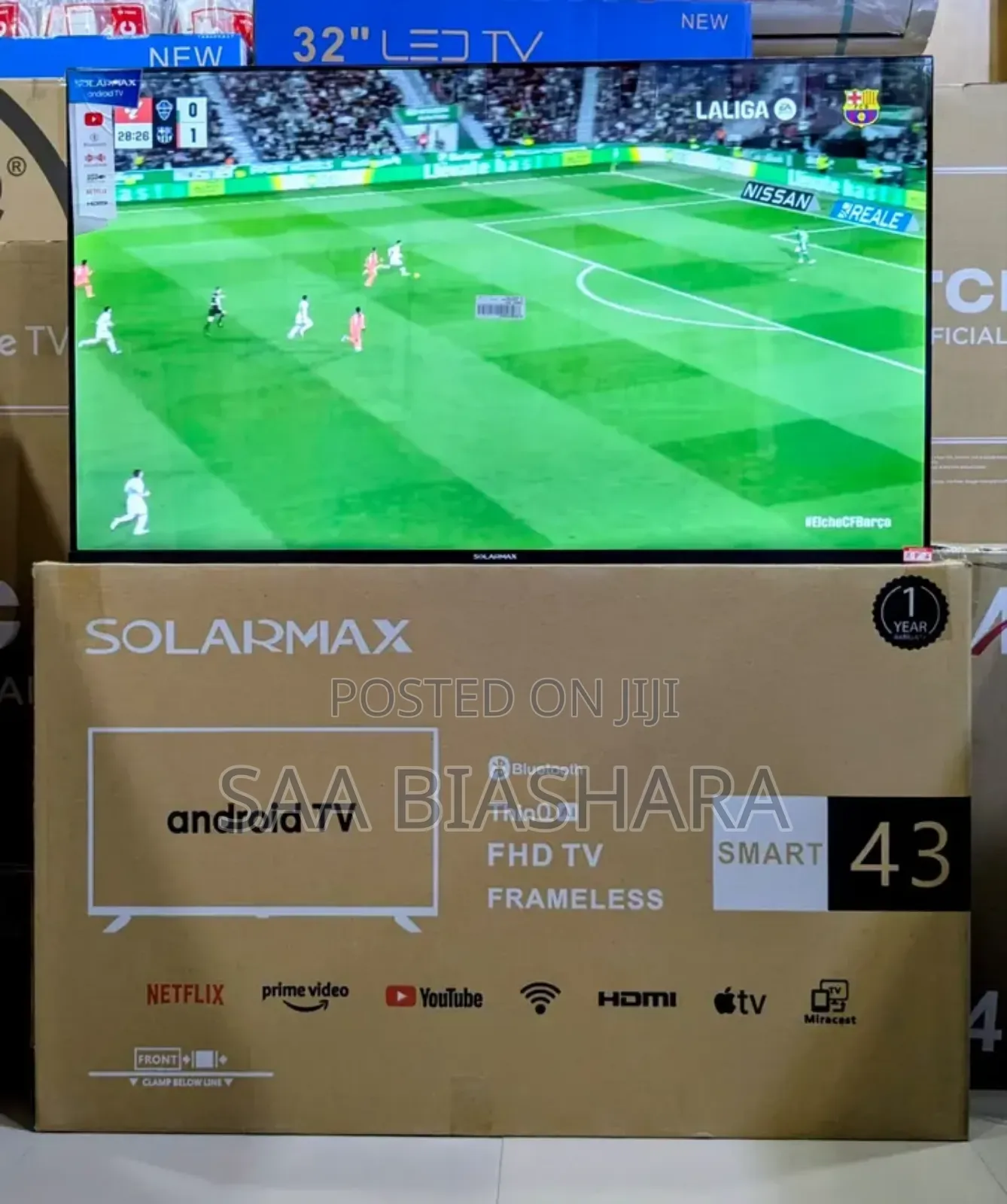 Solarmax Smart Tv Inch 43 in Ilala - TV & Video Equipment, Saa Biashara ...