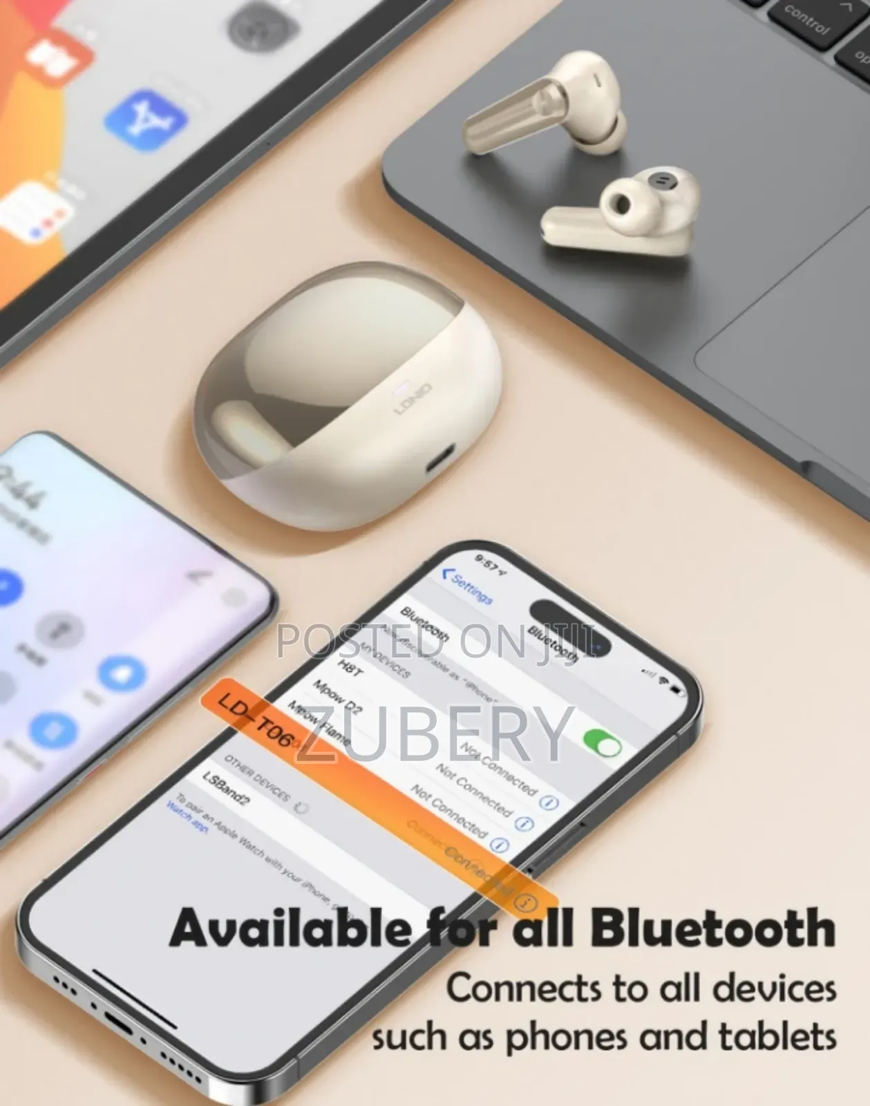 Modern Bluetooth Earbuds