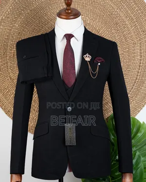Deep Black Suit