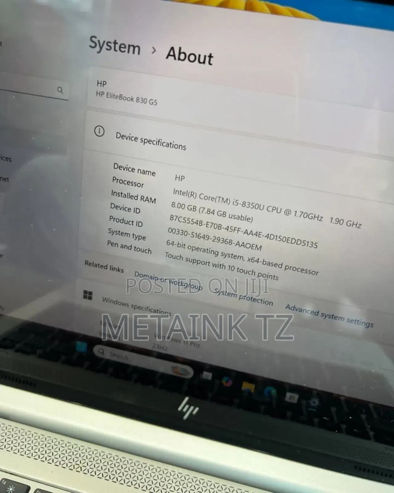 Laptop HP EliteBook 830 G5 8GB Intel Core i7 SSHD (Hybrid) 256GB