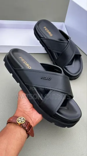 Pedro Brand High Quality Men's Leather Sandals or Open Shoes
