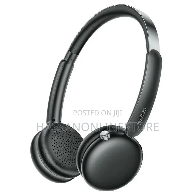 Yesido Ep13 Wireless Over-Ear Headphones - Black