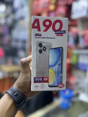 New Itel A90 64 GB Black
