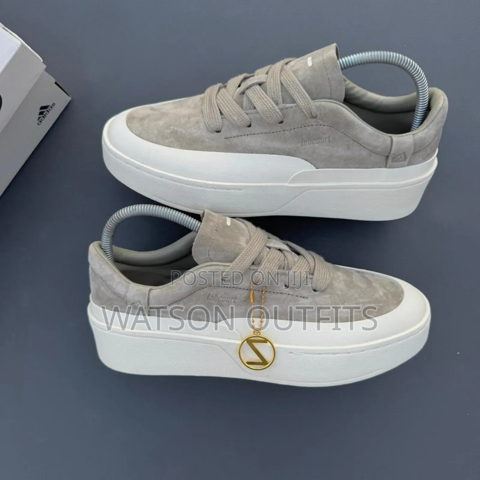 Adidas Labcourt Brand Men's Original Leather Sneakers or Raba