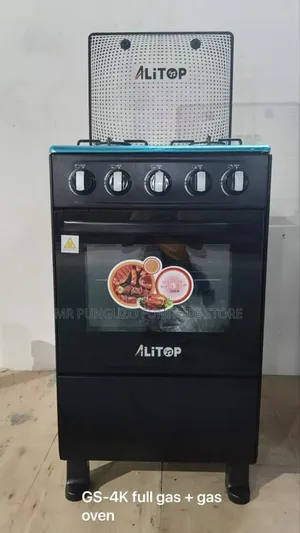Gs_4k 4plate Gas+Oven Gass Jiko