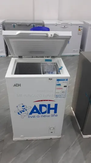 Adh Chest Freezer* Actually Capacity 100l White Colour 3 Years Warr