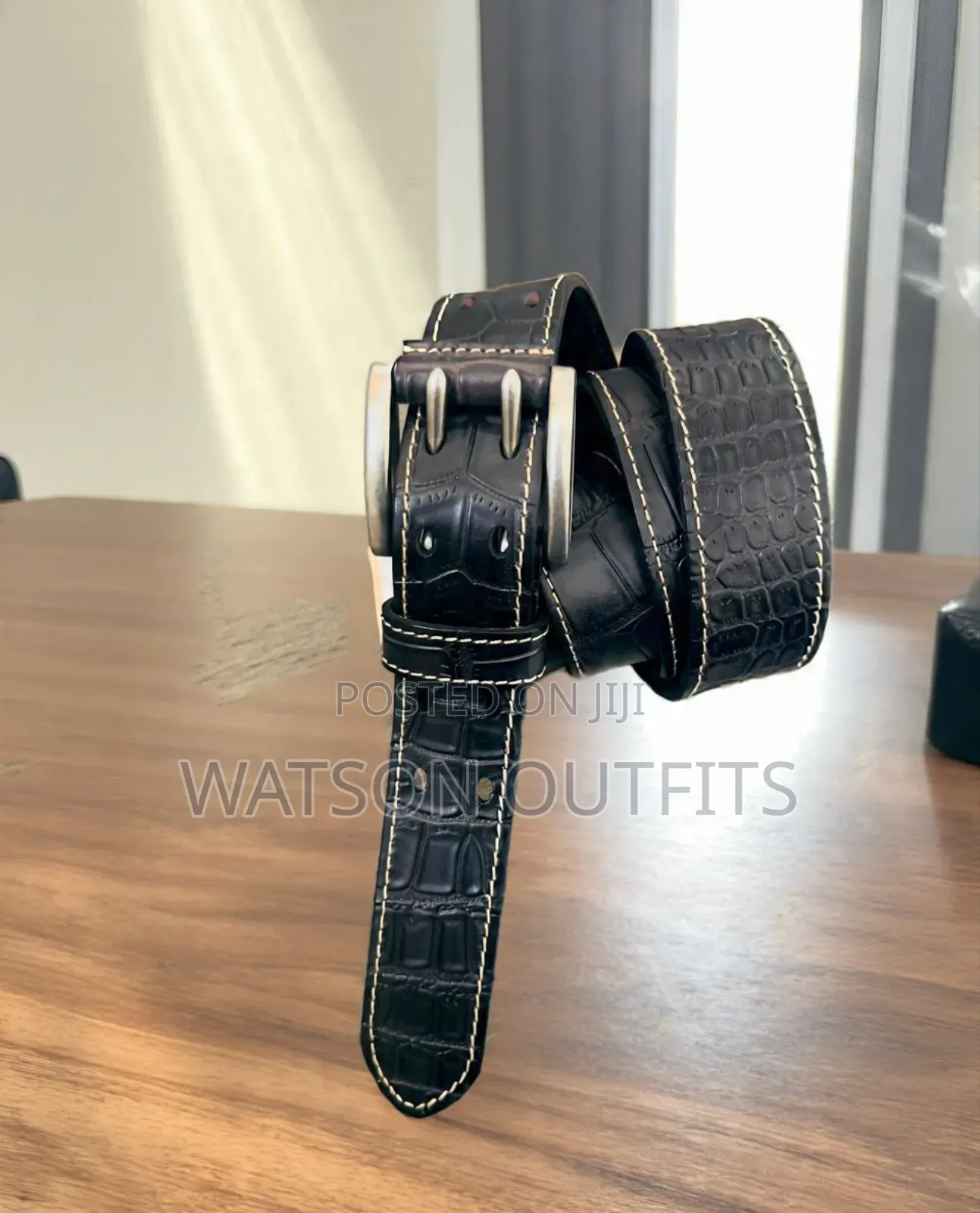 Brand New Men's High Quality Leather Materials Pure and Original Belts