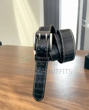 Brand New Men's High Quality Leather Materials Pure and Original Belts