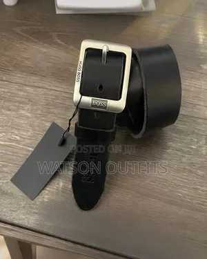 Brand New Men's High Quality Leather Materials Pure and Original Belts
