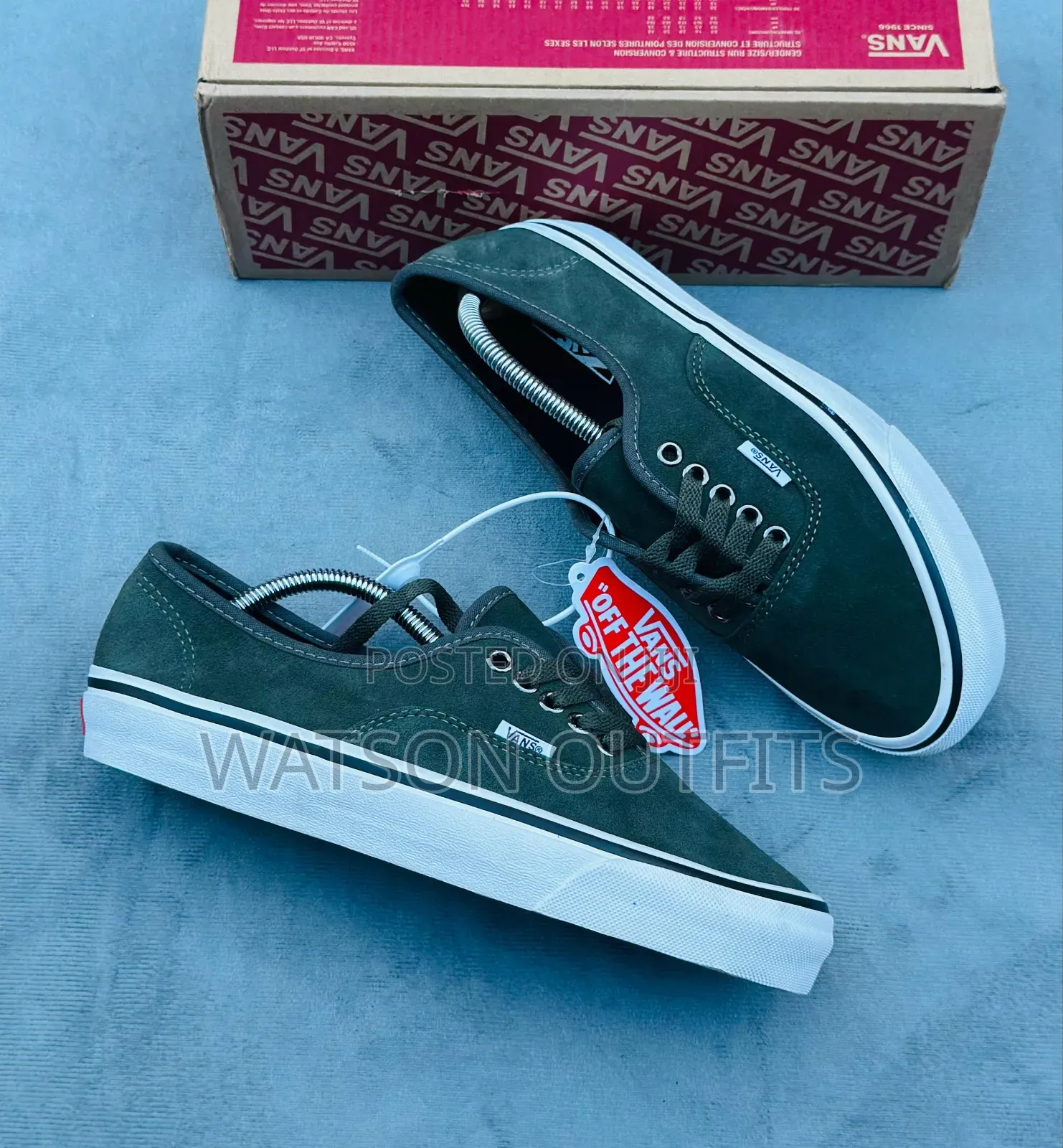 Vans Original Brand New Men's Leather Shoes