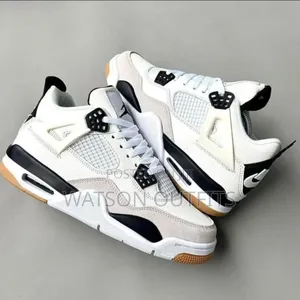 Men's Leather Sneaker Shoes Jordan 4 Classic