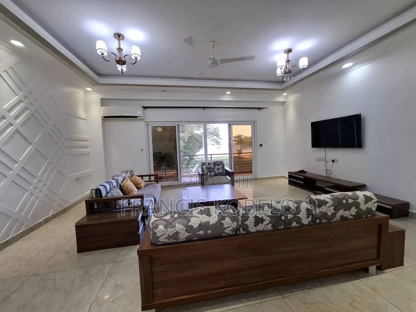 Furnished 3bdrm Apartment in Mikocheni for rent