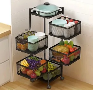 Movable Rack Fruit and Vegetables Organizer