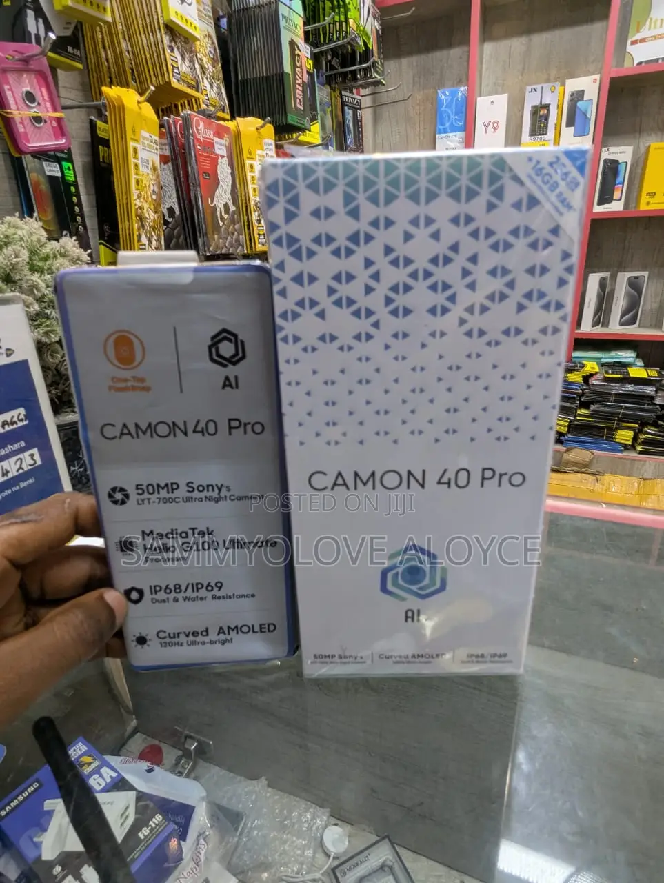 New Tecno Camon 40 Pro 5G 256 GB Blue