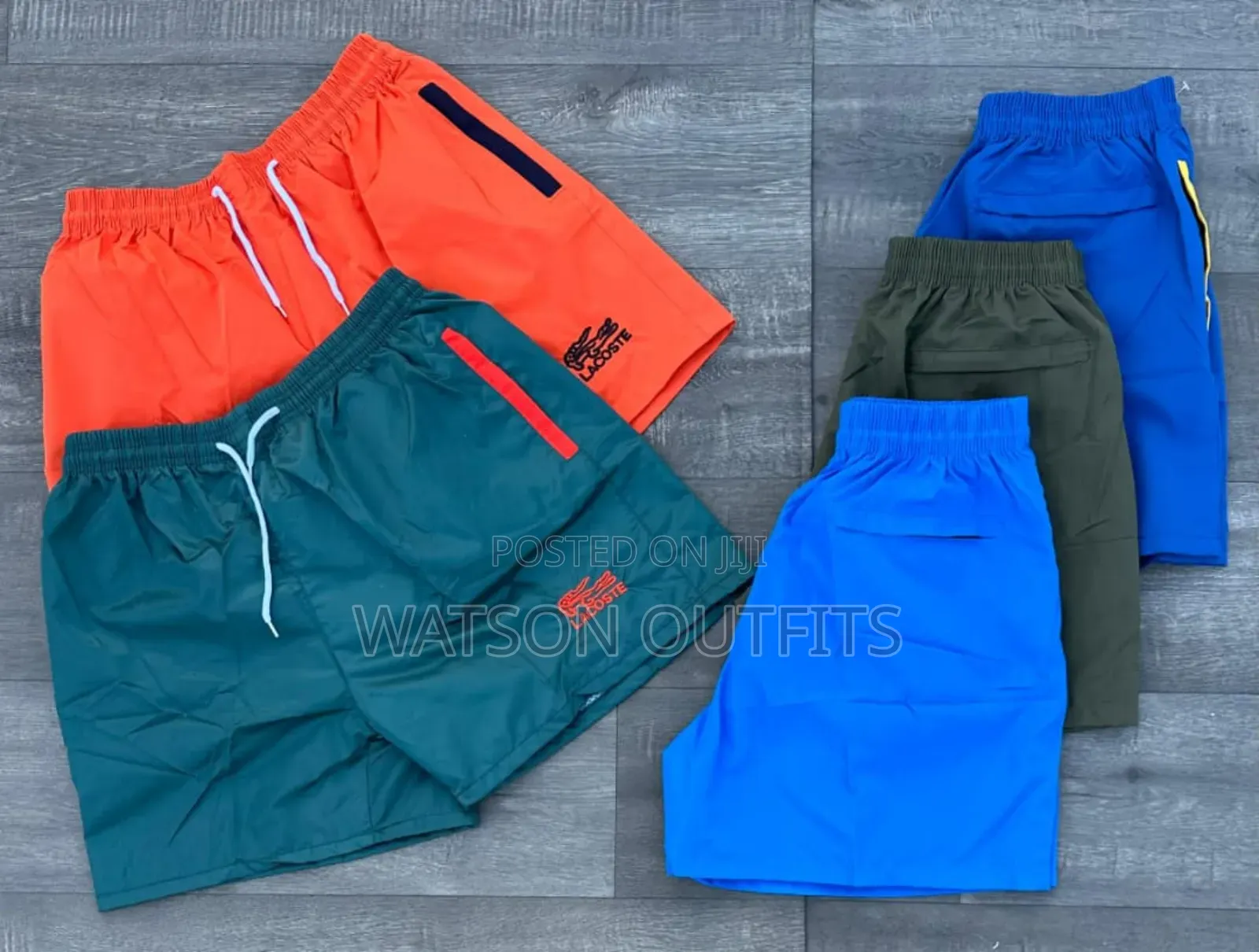 Versace Lacoste Nike Adidas Brands Men's New and Original Shorts