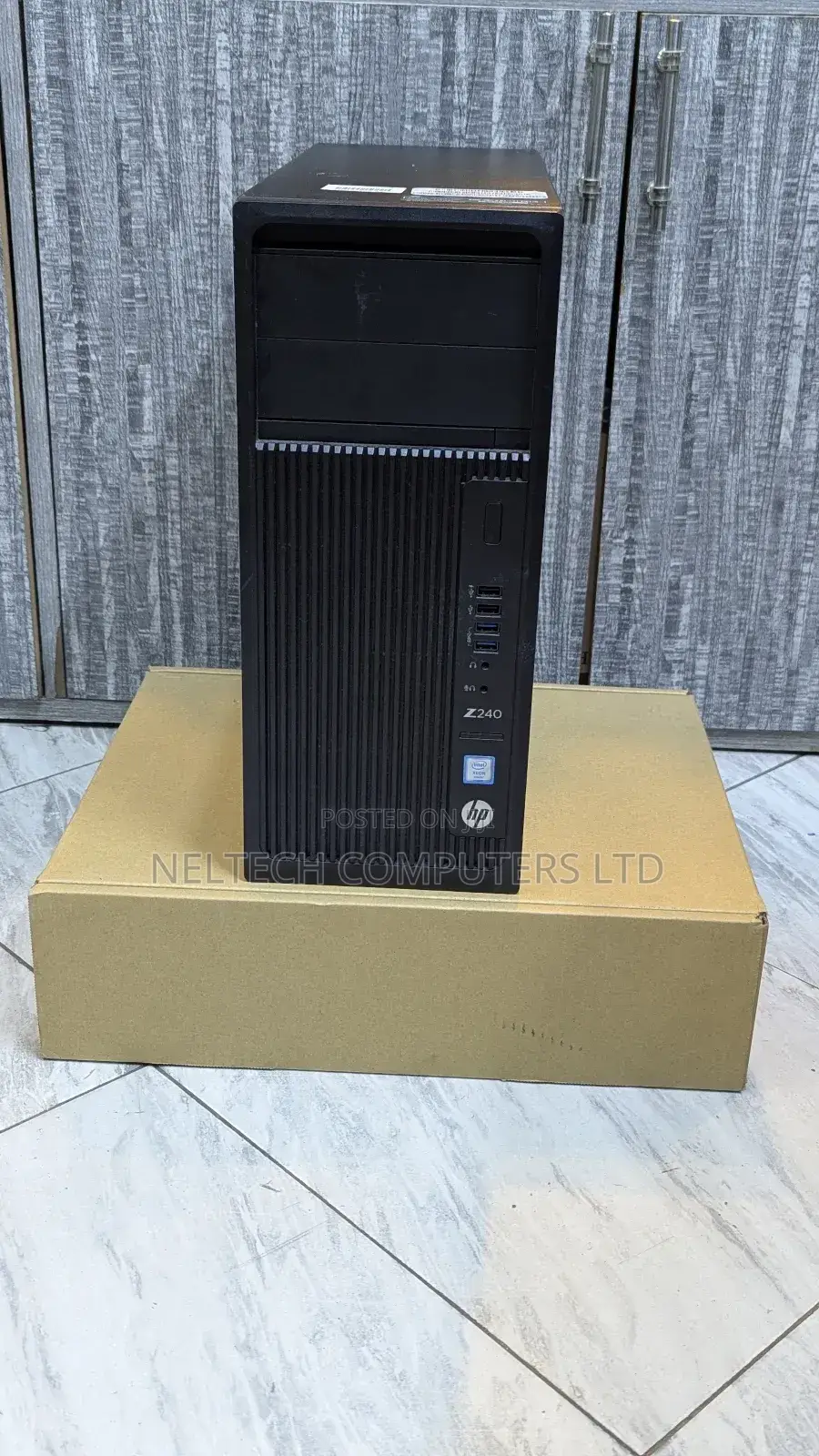 Desktop Computer HP Z240 8GB Intel Xeon HDD+SSD 500GB