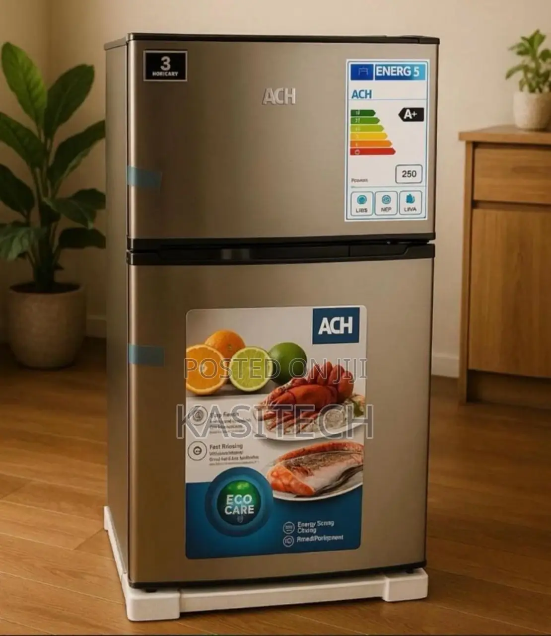 Adh Refrigerator 98litres (Double Door)
