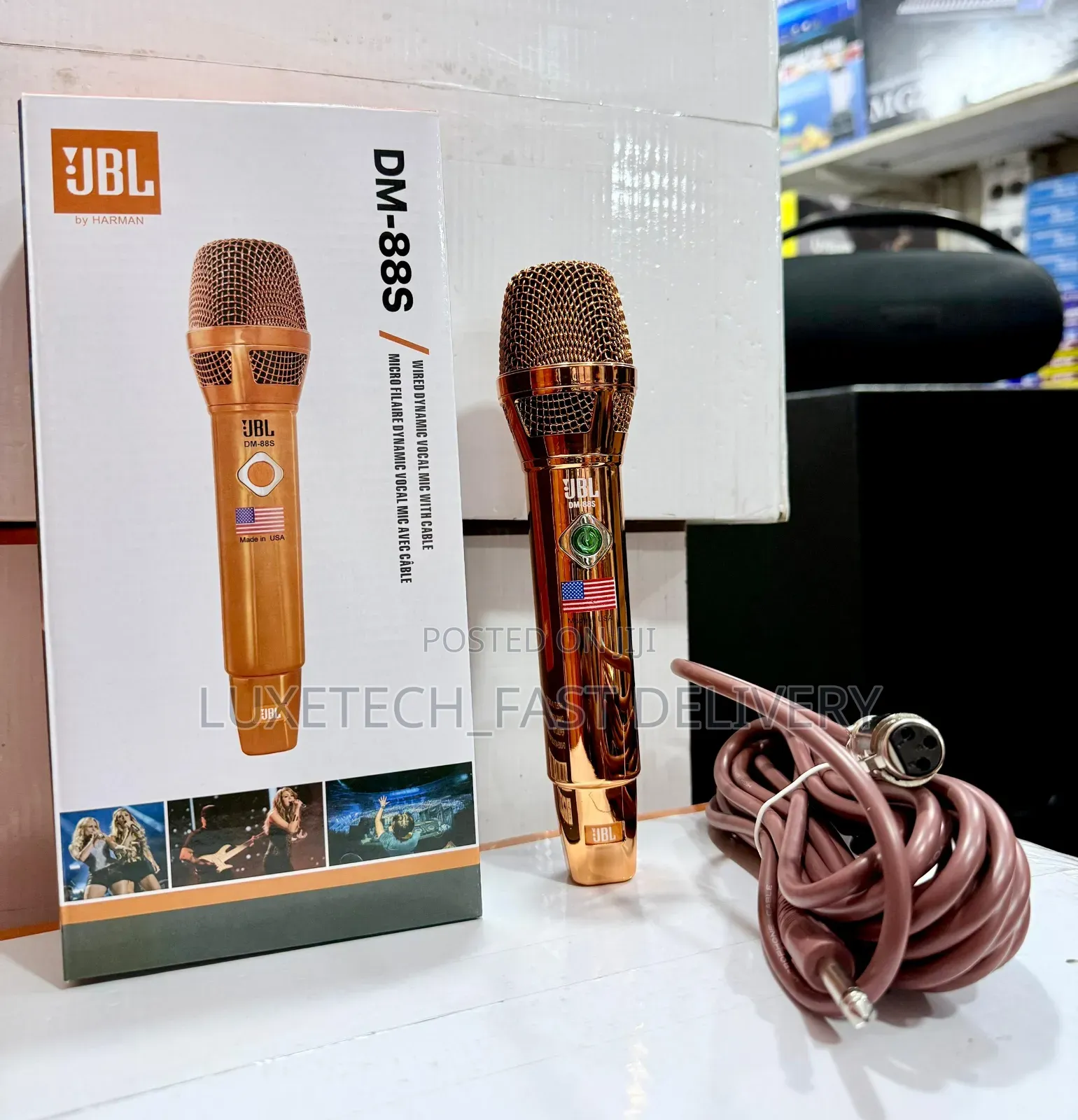 JBL Dm-88s Corded Dynamic Vocal Microphone