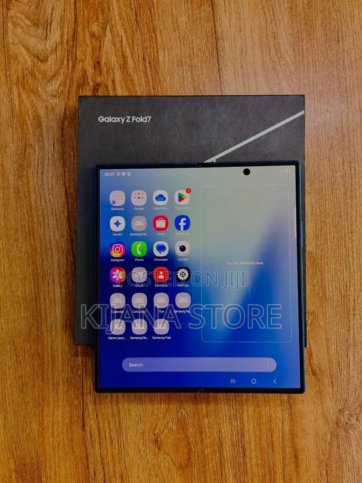 New Samsung Galaxy Z Fold7 256 GB Blue