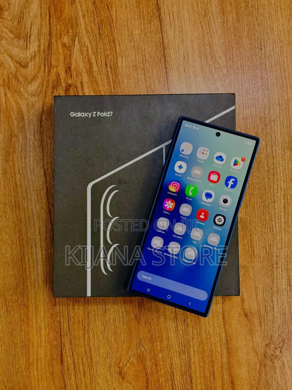 New Samsung Galaxy Z Fold7 256 GB Blue