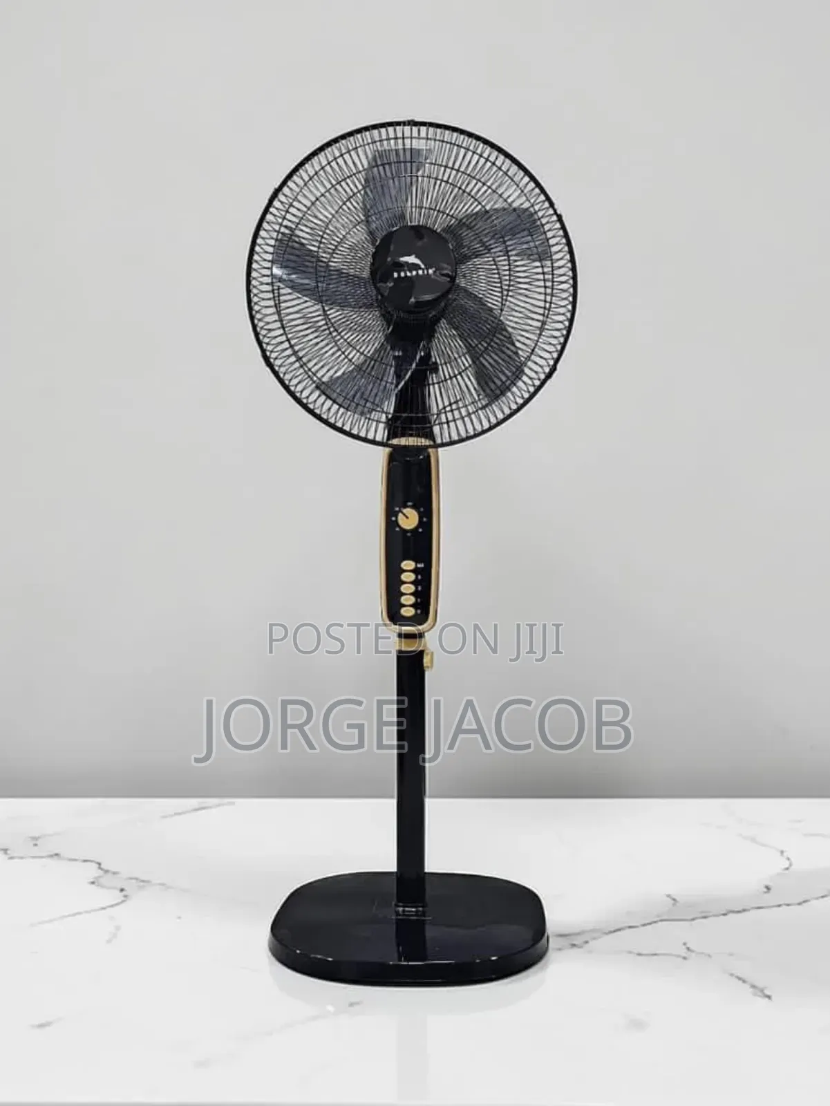 Dolphin Pedestal Stand Fan, Model Me-1922r,