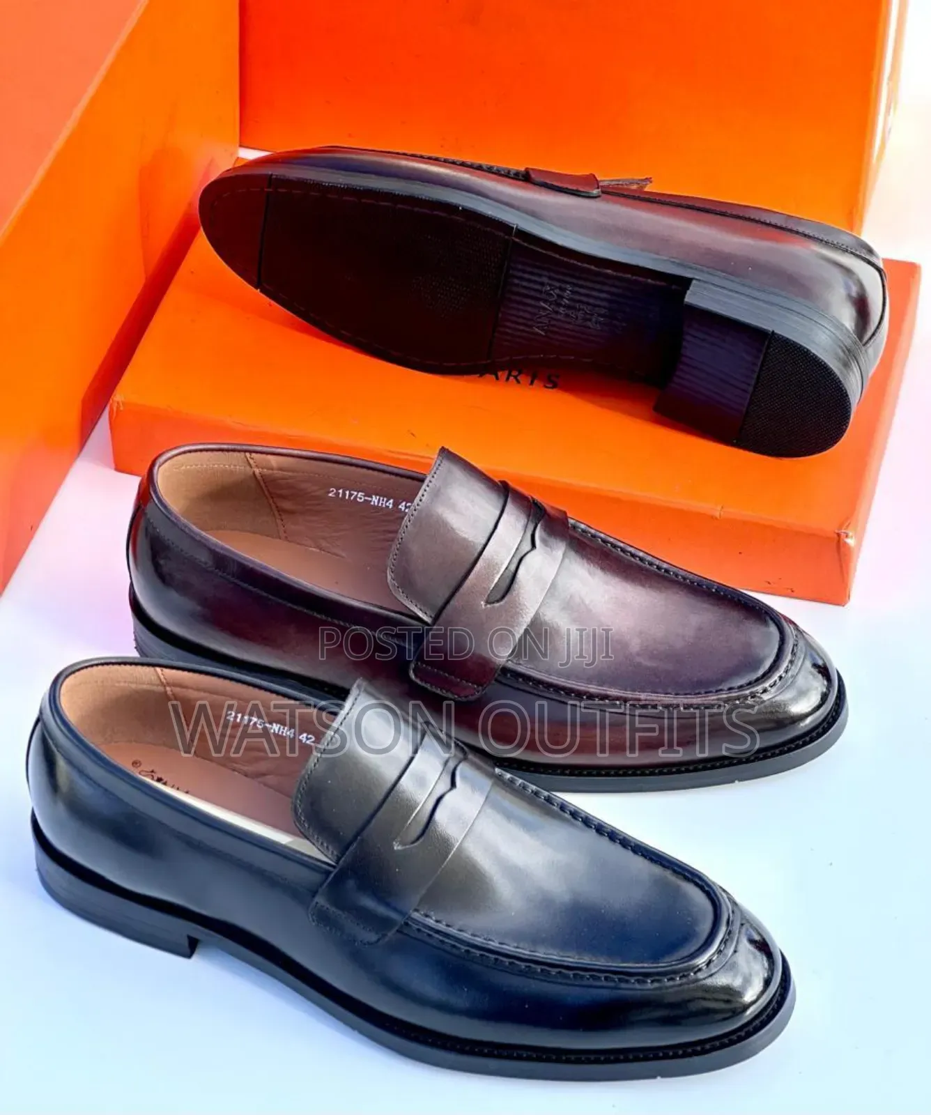 Men's Leather Shoes Anax Brand New Materials Best Quality