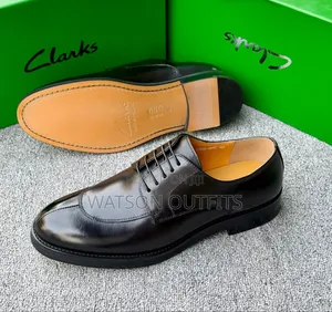Men's Leather Shoes Black One Clarks Brand Materials Smart