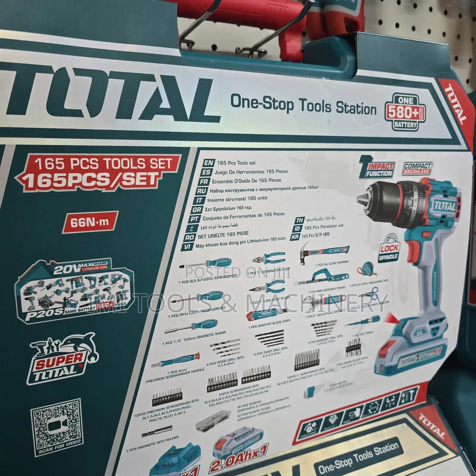 Total 165pcs Tools Set
