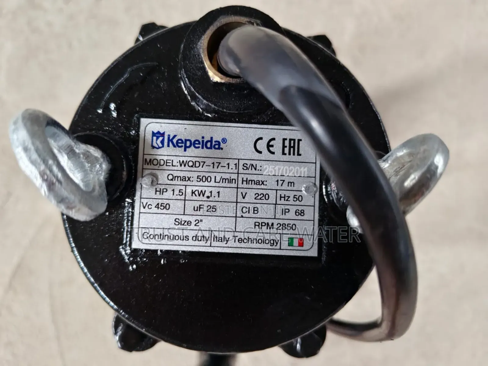 Kepeida Sawege Pump 1.5hp (2inch)