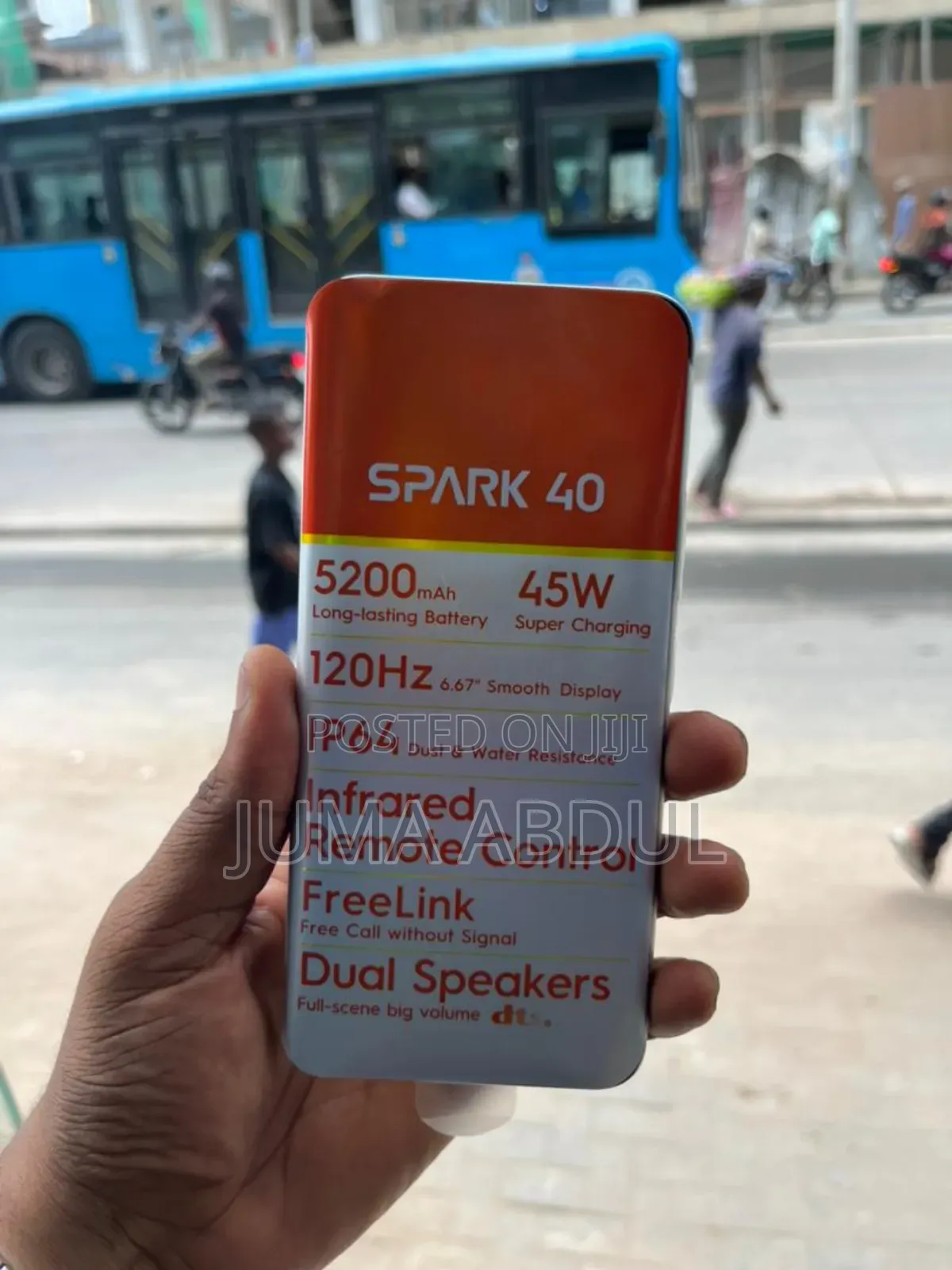 New Tecno Spark 40 256 GB Gray