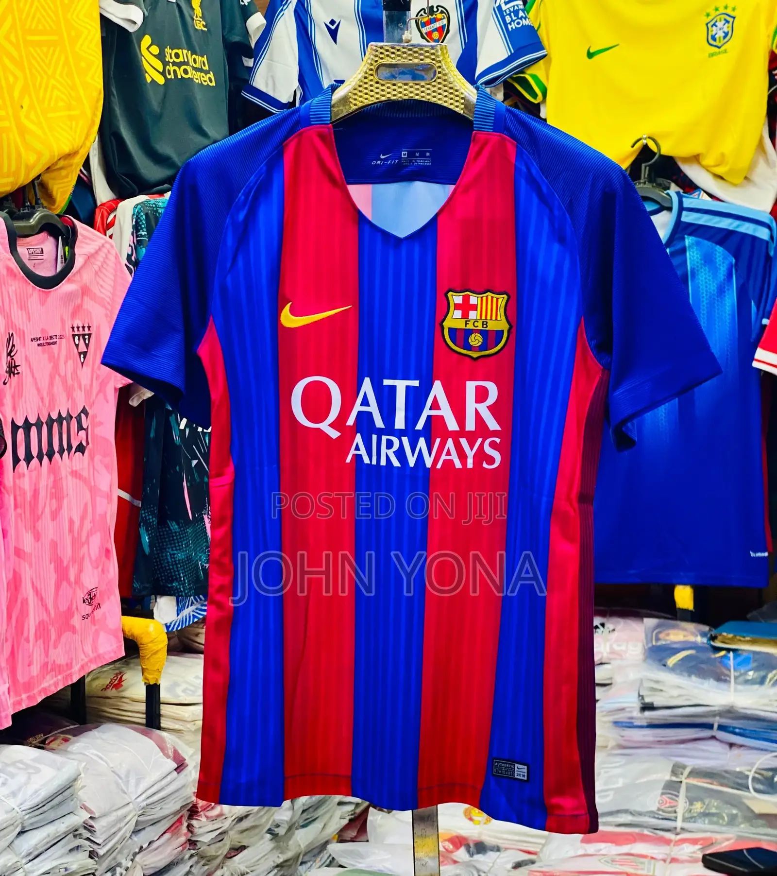 Fc Barcelona 2016-17 Home Jersey