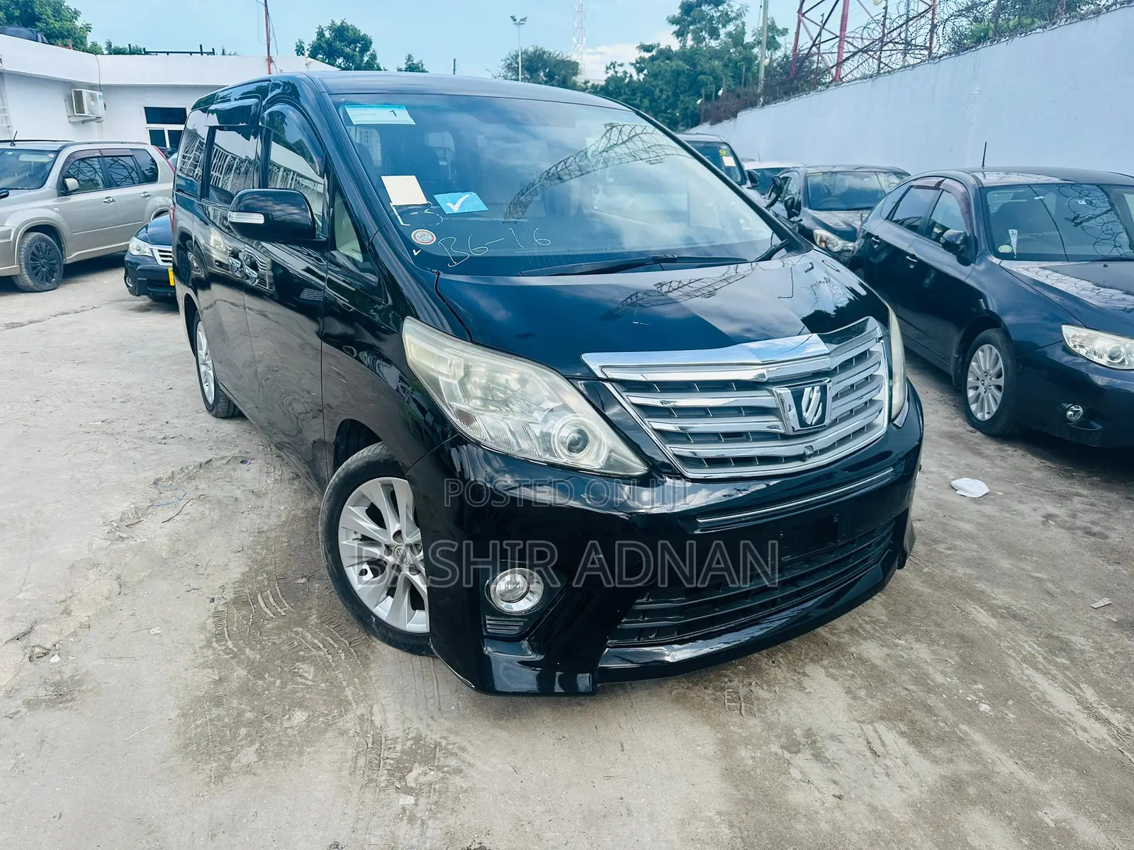 Toyota Alphard 2012 Black