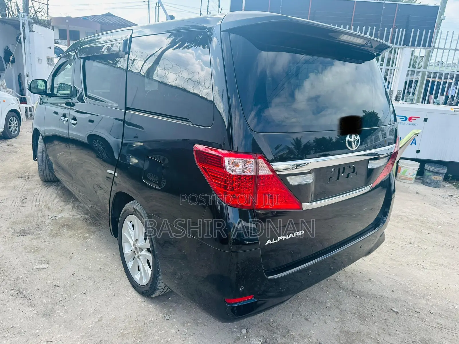 Toyota Alphard 2012 Black