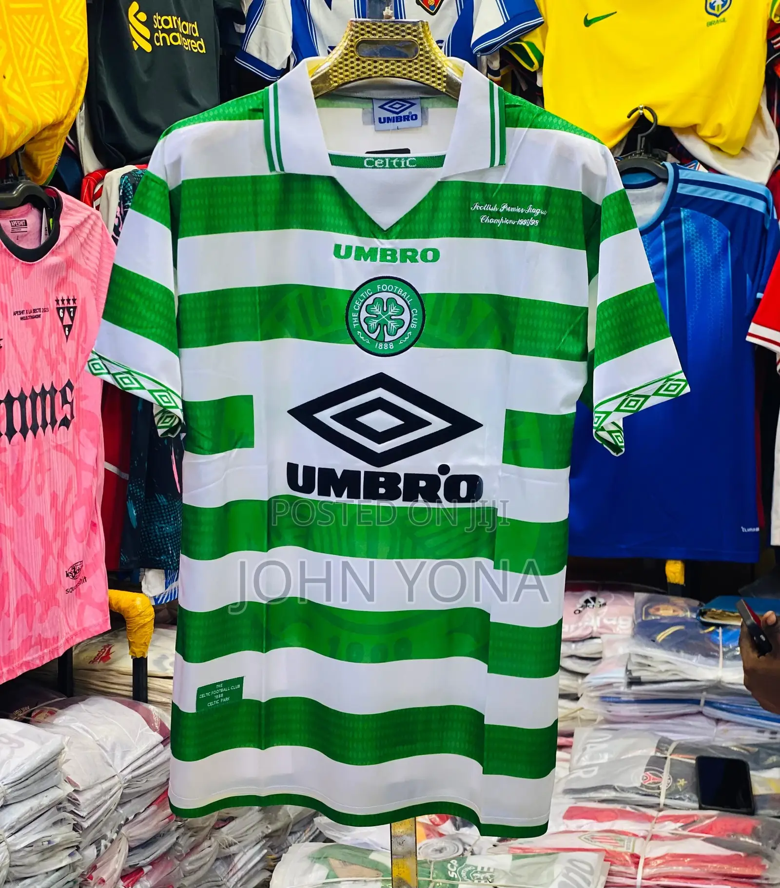 Celtic Fc Home Jersey 1997 19999