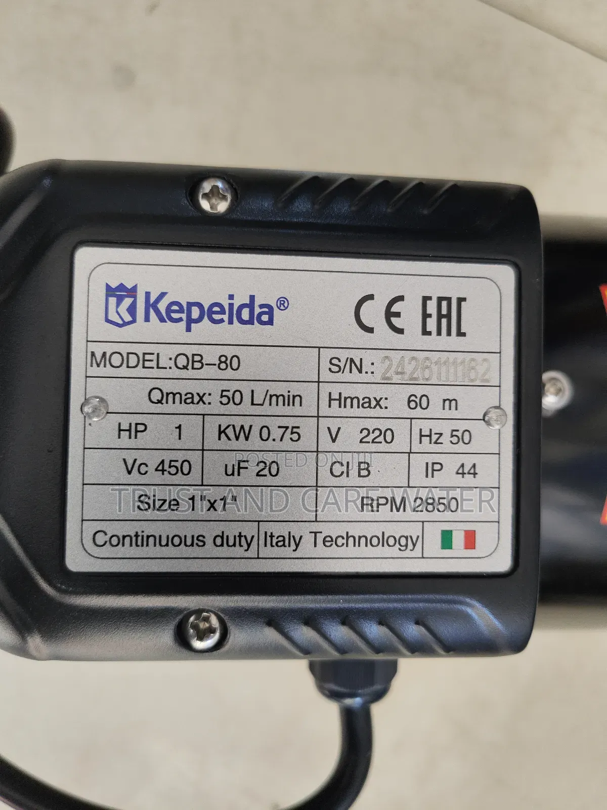 Kepeida Surface Pump 1hp