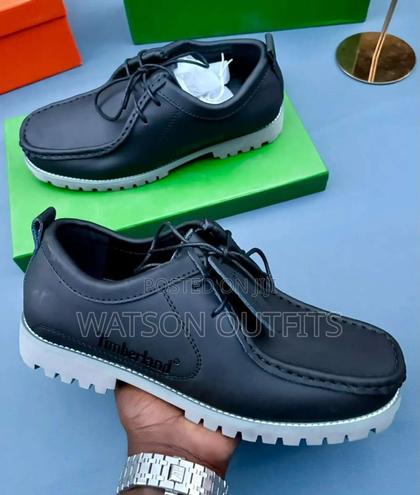 Men's Leather Shoes Timberland Brand Royally Casual and Smart