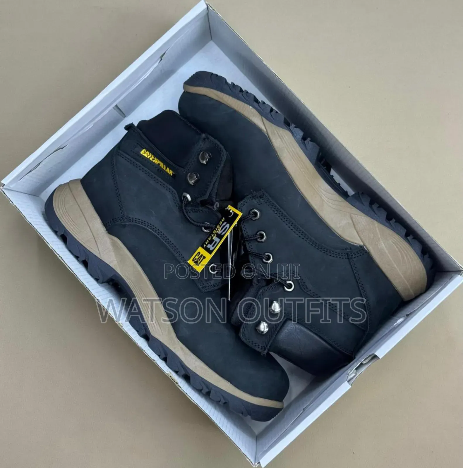 Men's Leather Shoes Caterpillar Brand New Materials Classic