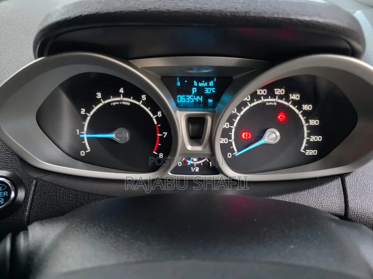 Ford Ecosport 2016 Red