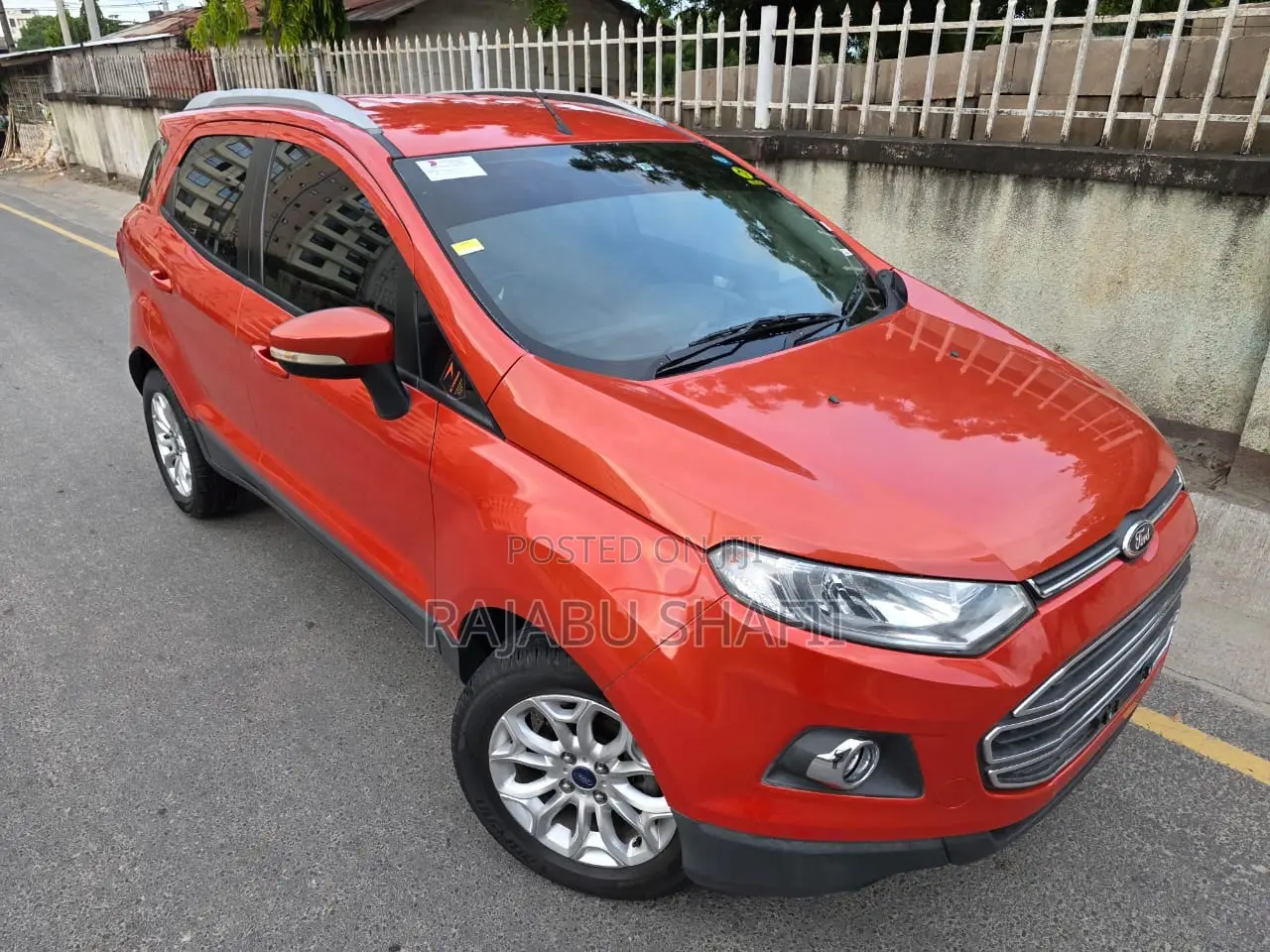 Ford Ecosport 2016 Red