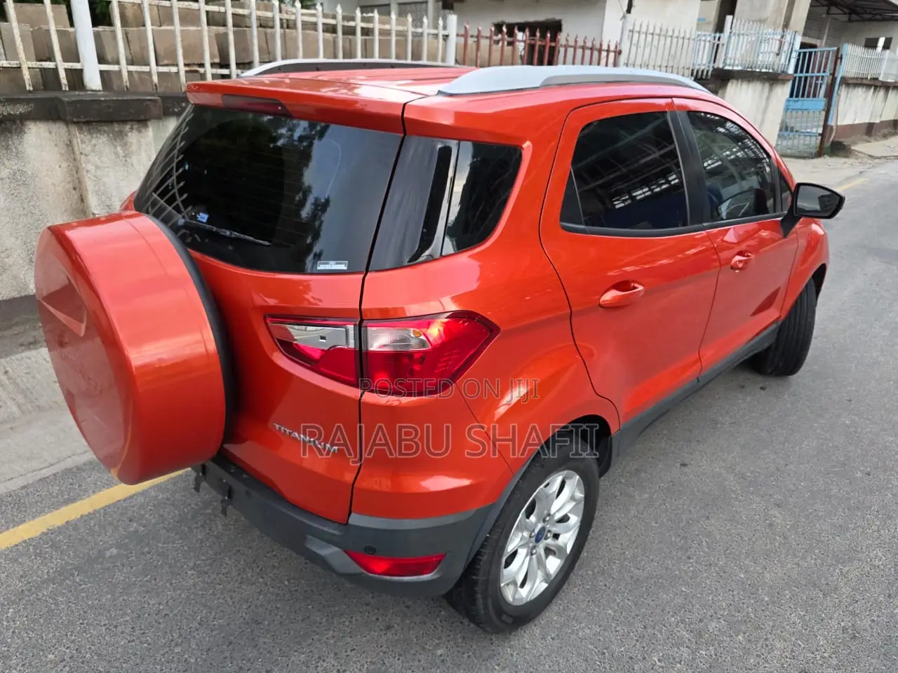 Ford Ecosport 2016 Red